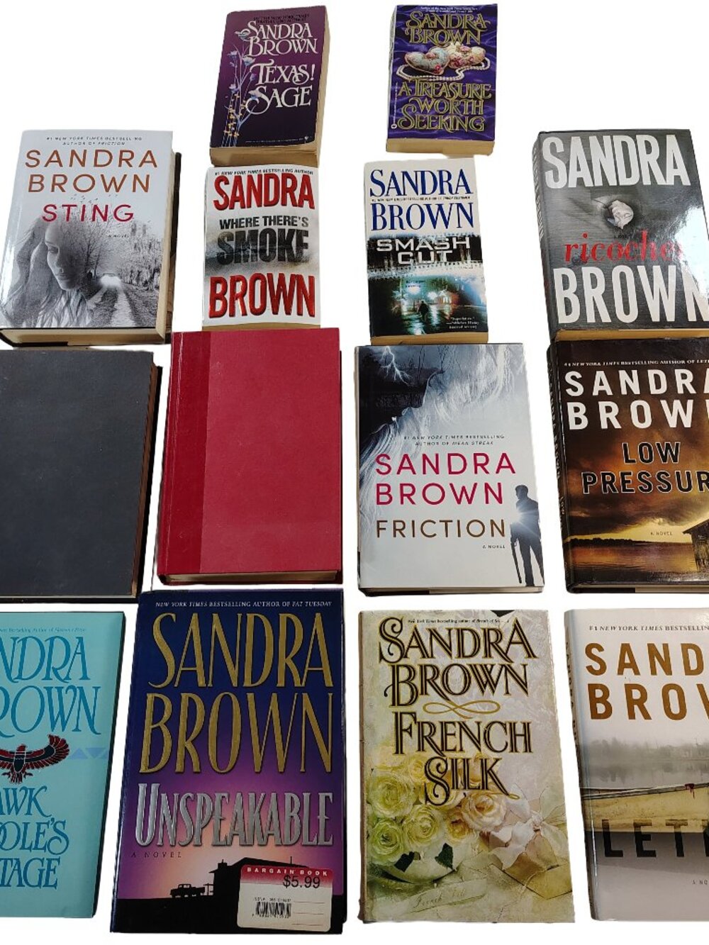 14-Book Romance Thriller Starter Collection Series by Sandra Brown